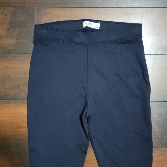 Abercrombie & Fitch Navy Blue Leggings - Picture 2 of 4